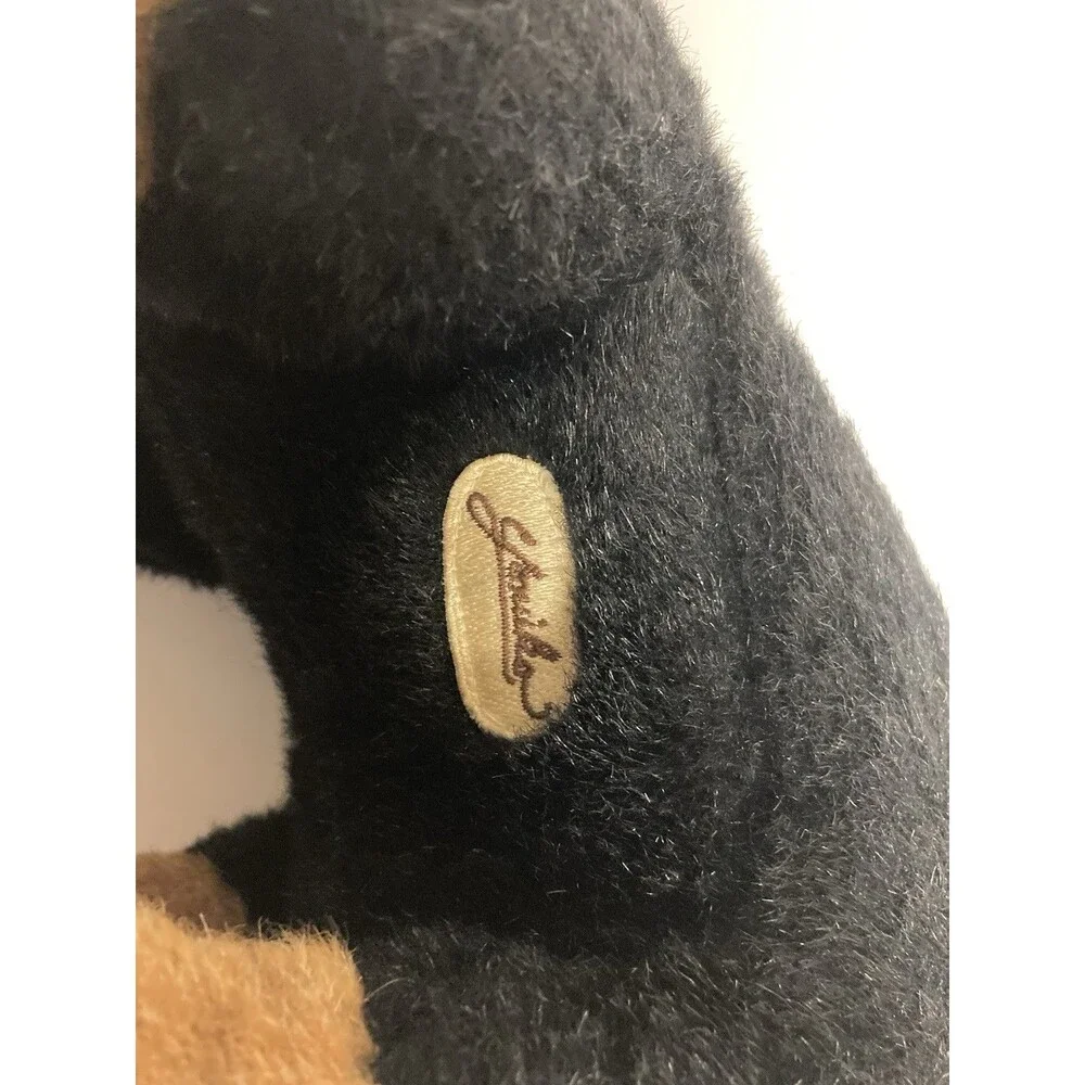 Russ Plush Dog Stuffed Animal Black & Tan Small 1994 Vintage MPN 7864